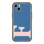 スリムプロテクションプレミアムケース［ オリジナル - initial color - F navy ］