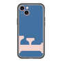 スリムプロテクションプレミアムケース［ オリジナル - initial color - F navy ］