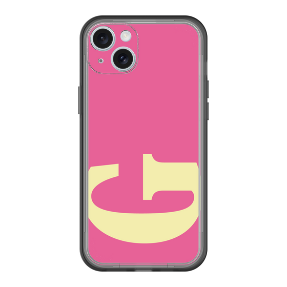 スリムプロテクションプレミアムケース［ オリジナル - initial color - G pink ］