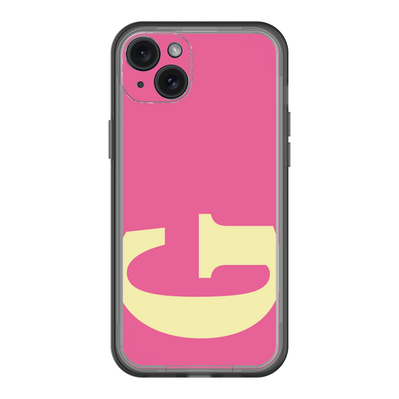 スリムプロテクションプレミアムケース［ オリジナル - initial color - G pink ］