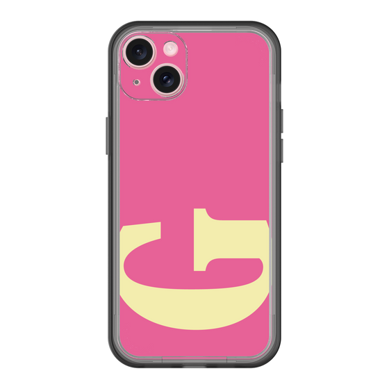 スリムプロテクションプレミアムケース［ オリジナル - initial color - G pink ］
