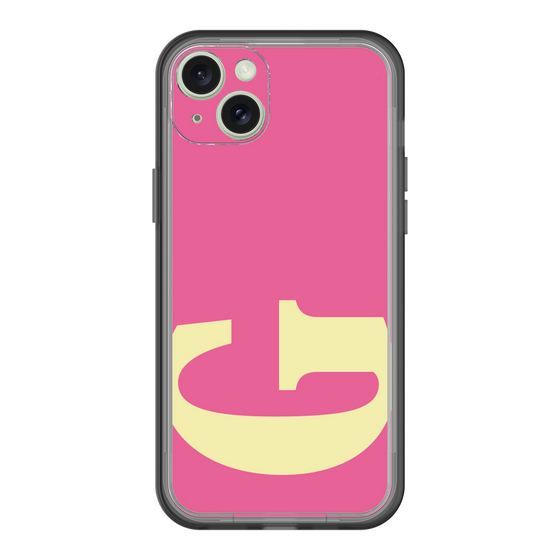 スリムプロテクションプレミアムケース［ オリジナル - initial color - G pink ］
