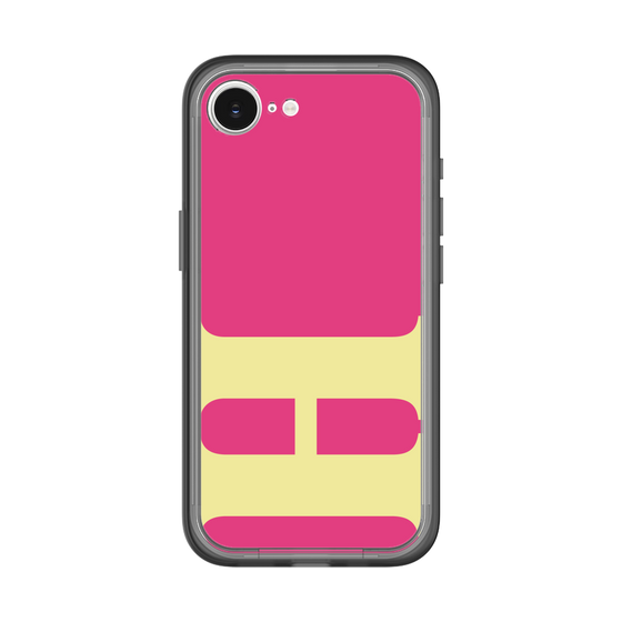 スリムプロテクションプレミアムケース［ オリジナル - initial color - H pink ］