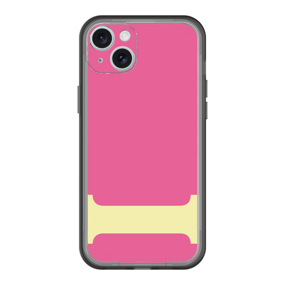 スリムプロテクションプレミアムケース［ オリジナル - initial color - I pink ］
