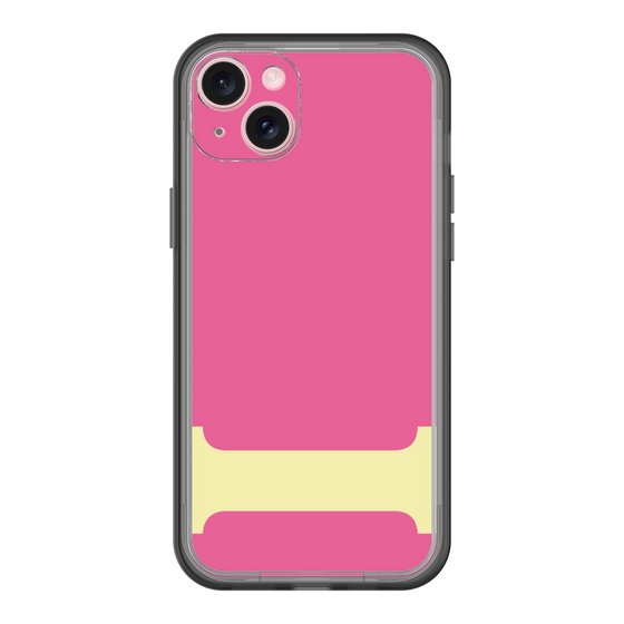 スリムプロテクションプレミアムケース［ オリジナル - initial color - I pink ］