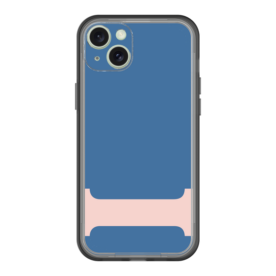 スリムプロテクションプレミアムケース［ オリジナル - initial color - I navy ］