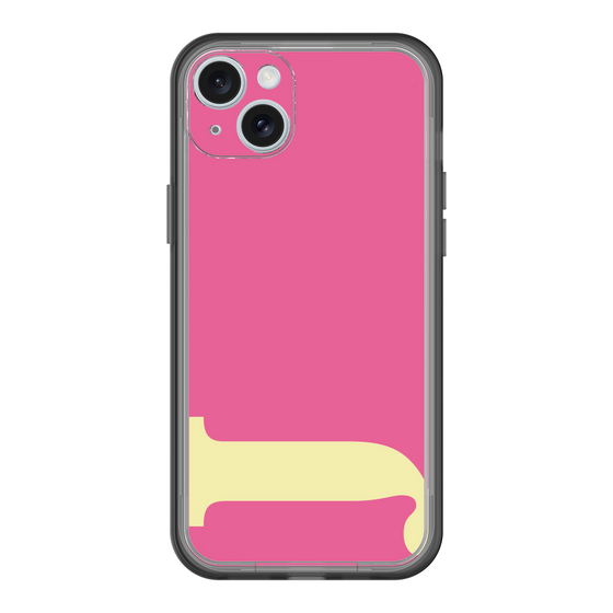 スリムプロテクションプレミアムケース［ オリジナル - initial color - J pink ］