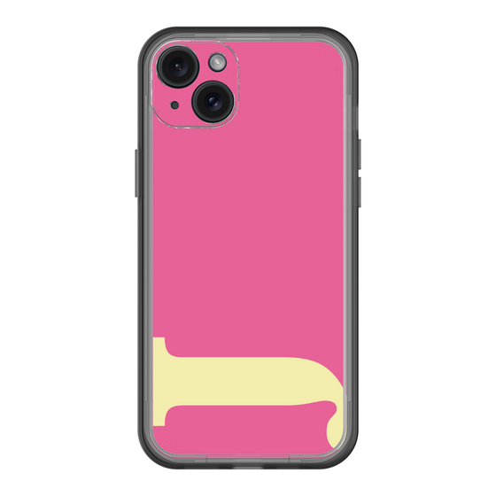 スリムプロテクションプレミアムケース［ オリジナル - initial color - J pink ］