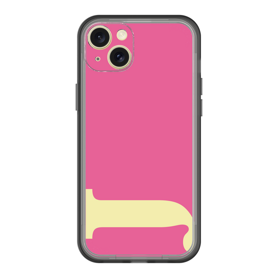 スリムプロテクションプレミアムケース［ オリジナル - initial color - J pink ］