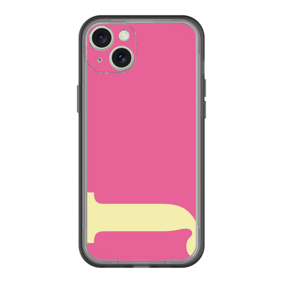 スリムプロテクションプレミアムケース［ オリジナル - initial color - J pink ］