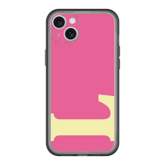 スリムプロテクションプレミアムケース［ オリジナル - initial color - L pink ］