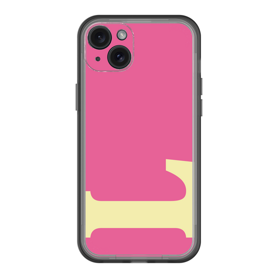 スリムプロテクションプレミアムケース［ オリジナル - initial color - L pink ］