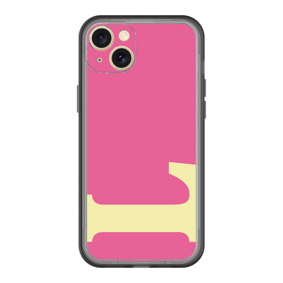 スリムプロテクションプレミアムケース［ オリジナル - initial color - L pink ］