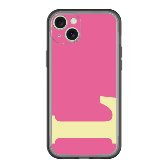 スリムプロテクションプレミアムケース［ オリジナル - initial color - L pink ］