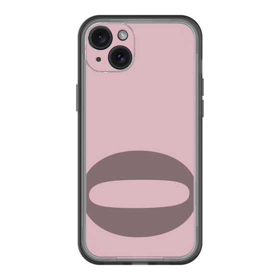 スリムプロテクションプレミアムケース［ オリジナル - initial color - O dusty pink ］