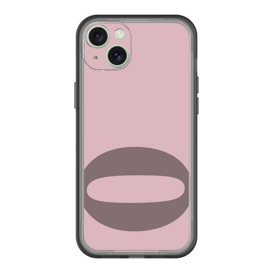 スリムプロテクションプレミアムケース［ オリジナル - initial color - O dusty pink ］