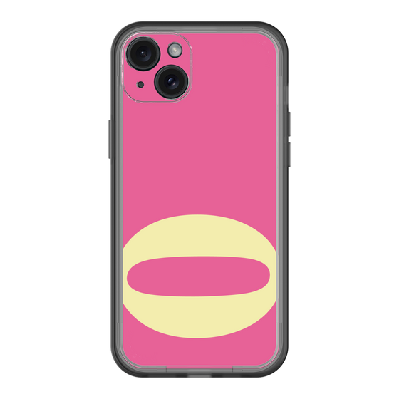 スリムプロテクションプレミアムケース［ オリジナル - initial color - Q pink ］