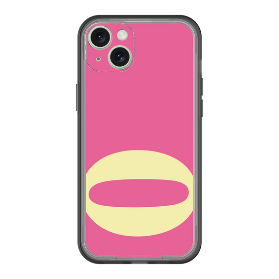 スリムプロテクションプレミアムケース［ オリジナル - initial color - Q pink ］
