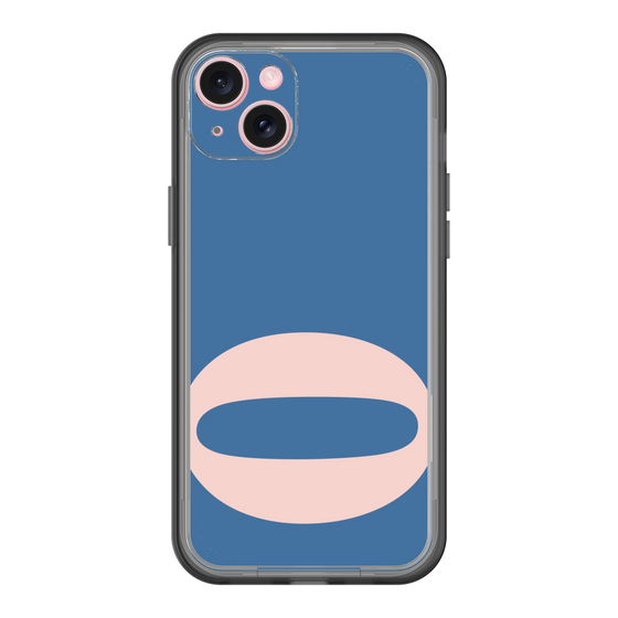 スリムプロテクションプレミアムケース［ オリジナル - initial color - Q navy ］