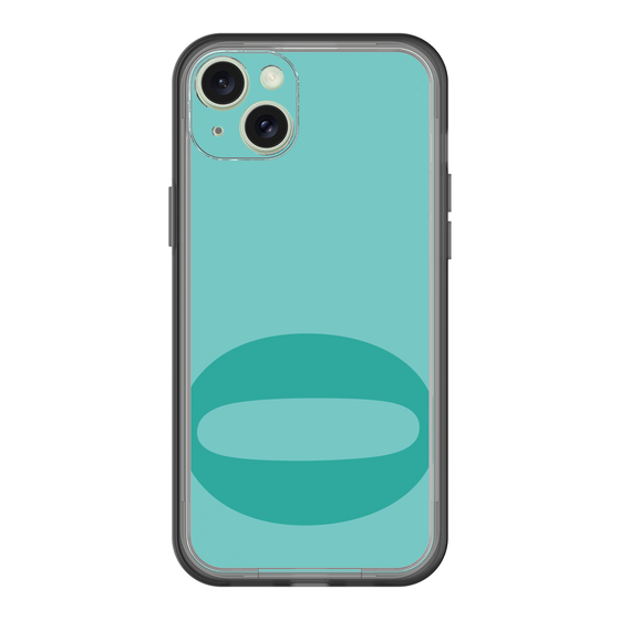 スリムプロテクションプレミアムケース［ オリジナル - initial color - Q light green ］