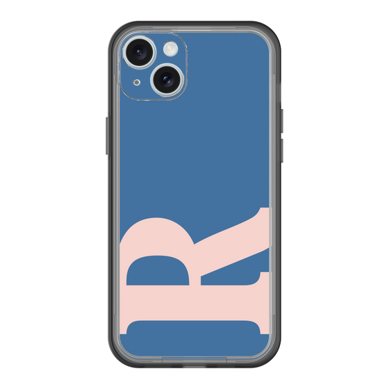 スリムプロテクションプレミアムケース［ オリジナル - initial color - R navy ］