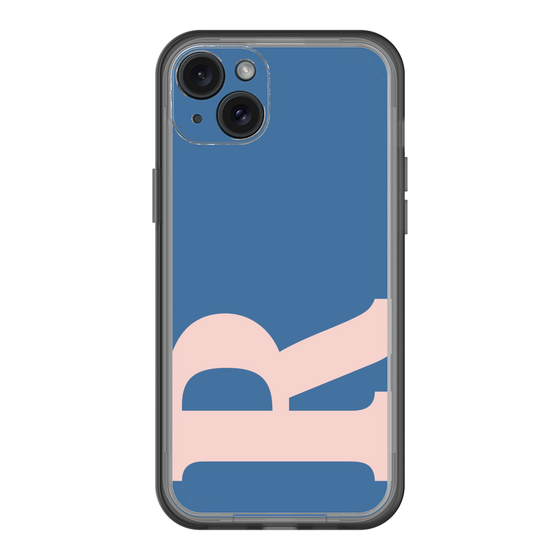 スリムプロテクションプレミアムケース［ オリジナル - initial color - R navy ］