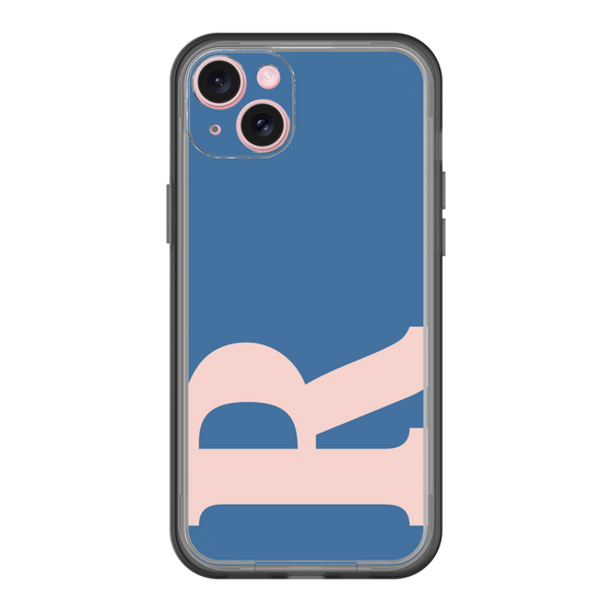 スリムプロテクションプレミアムケース［ オリジナル - initial color - R navy ］