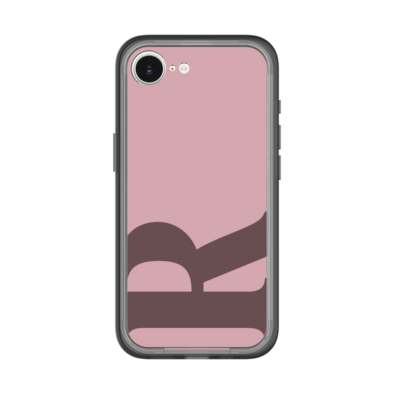 スリムプロテクションプレミアムケース［ オリジナル - initial color - R dusty pink ］