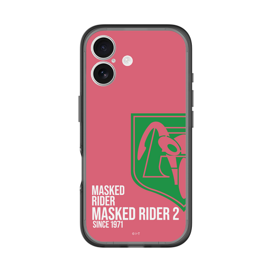 スリムプロテクションプレミアムケース［ 仮面ライダー - ライダーズクレスト - 仮面ライダー新2号 ］
