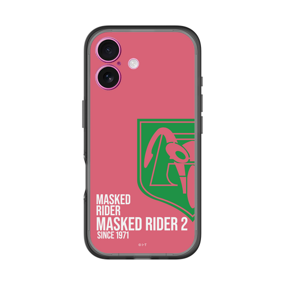 スリムプロテクションプレミアムケース［ 仮面ライダー - ライダーズクレスト - 仮面ライダー新2号 ］