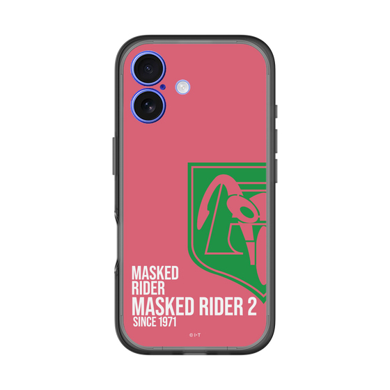 スリムプロテクションプレミアムケース［ 仮面ライダー - ライダーズクレスト - 仮面ライダー新2号 ］