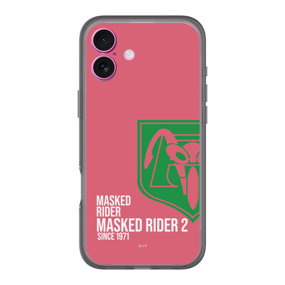 スリムプロテクションプレミアムケース［ 仮面ライダー - ライダーズクレスト - 仮面ライダー新2号 ］
