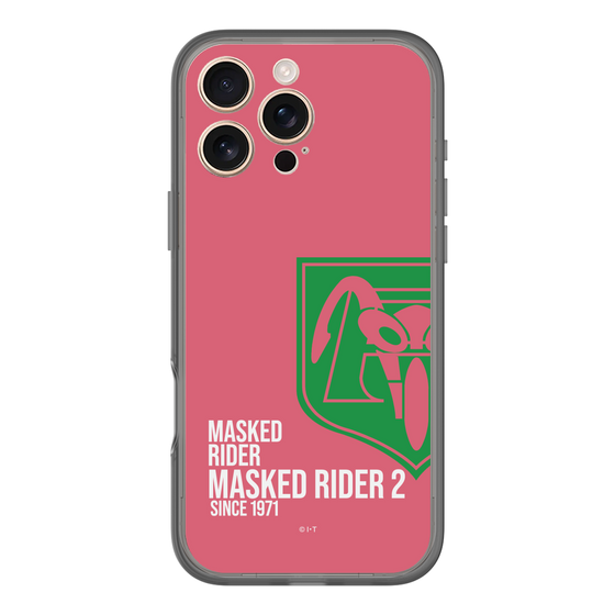 スリムプロテクションプレミアムケース［ 仮面ライダー - ライダーズクレスト - 仮面ライダー新2号 ］