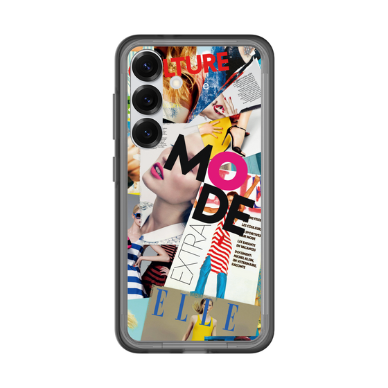 スリムプロテクションプレミアムケース［ ELLE - マガジン- カラー ］
