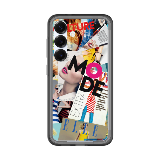 スリムプロテクションプレミアムケース［ ELLE - マガジン- カラー ］
