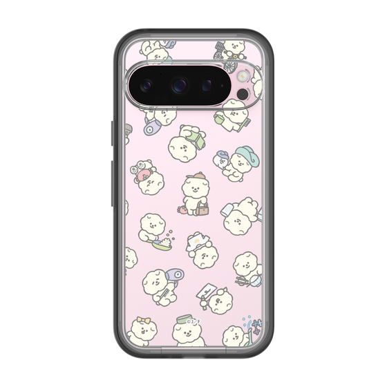 スリムプロテクションプレミアムケース［ もっさりもさお - もさおがいっぱい - クリア ］