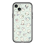 スリムプロテクションプレミアムケース［ もっさりもさお - もさおがいっぱい - グリーン ］