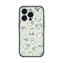 スリムプロテクションプレミアムケース［ もっさりもさお - もさおがいっぱい - グリーン ］