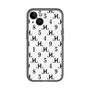 スリムプロテクションプレミアムケース［ Chell classy - Monogram - White ］