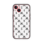 スリムプロテクションプレミアムケース［ Chell classy - Monogram - White ］