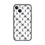 スリムプロテクションプレミアムケース［ Chell classy - Monogram - White ］