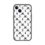 スリムプロテクションプレミアムケース［ Chell classy - Monogram - White ］
