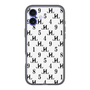スリムプロテクションプレミアムケース［ Chell classy - Monogram - White ］