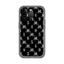 スリムプロテクションプレミアムケース［ Chell classy - Monogram - Black ］