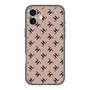 スリムプロテクションプレミアムケース［ Chell classy - Logo - Beige ］
