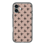 スリムプロテクションプレミアムケース［ Chell classy - Logo - Beige ］