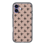 スリムプロテクションプレミアムケース［ Chell classy - Logo - Beige ］