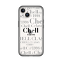 スリムプロテクションプレミアムケース［ Chell classy - Logotype ］