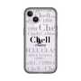 スリムプロテクションプレミアムケース［ Chell classy - Logotype ］