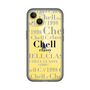 スリムプロテクションプレミアムケース［ Chell classy - Logotype ］